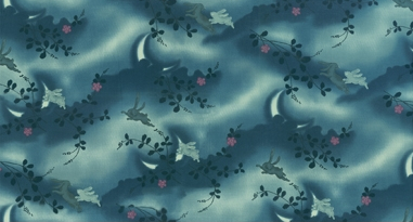 INDIGO FABRIC - USAGI